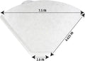 Amazon Basics Number 4 Cone Coffee Filters for 8-12 Cup Coffee Makers, White, 100 Count