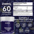 Droppels Melatonin Gummies for Adults – 5mg Sleep Support, Vegan & Plant-Based with Chamomile, Natural Sleep Aid for Falling Asleep Faster &
