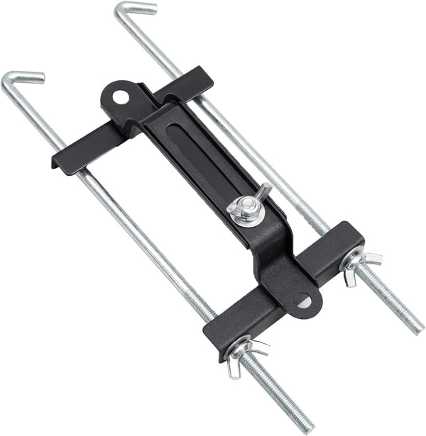 Premium Adjustable Battery Hold down for Tray, Universal Adjustable Battery Crossbar with J Bolt, Fit for SUV Car, Good Contact, Corrosion