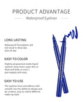 BestLand 12 Colors Matte Liquid Eyeliner Set Rainbow Colorful Neon Eyeliner Pencil Pigmented Waterproof Smudgeproof Long Lasting Gel Eye Liner