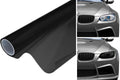 DIYAH 12 X 48 Inches Self Adhesive Headlight, Tail Lights, Fog Lights Tint Vinyl Film (Dark Black)