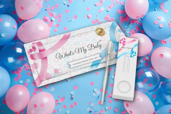 Whats My Baby® Early Gender Prediction Test - Reveal if Your Baby is a Girl or Boy from 5 Weeks - Instant Results - Gender Reveal Early Pregnancy