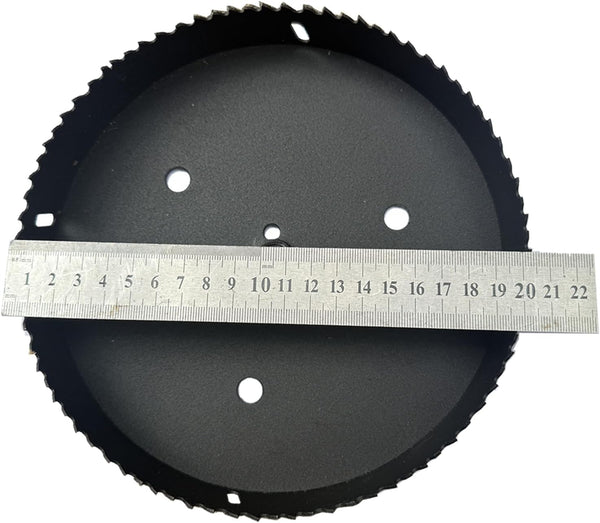 Hole Saw 8-inch Metal Hole Saw Kit Set Bi-Metal Hole Cutter Drill Bit with Sharp Teeth for Drilling Holes in Wood, Plastic, Drywall, PVC Boards 8"