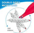 Microfiber Spray Mop Pads Compatible with Promist MAX Spray Mop, Spray Mop Refills for Ocedar Mop Replace Head Replacements, Double Sided Usable