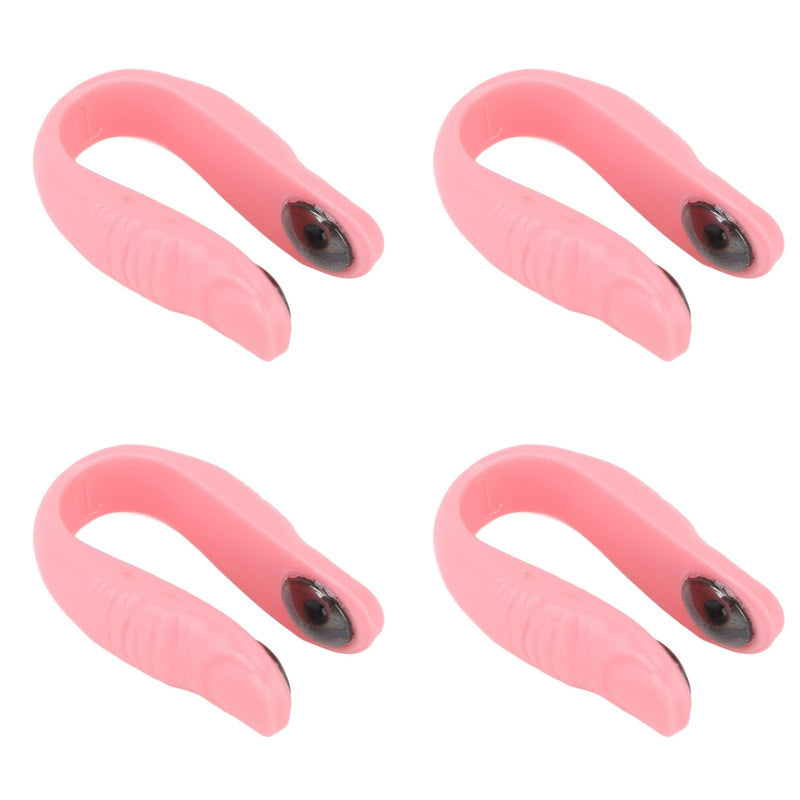 Dioche 4Pcs Acupressure Hand Clip, Stress Reduction Wearable Magnets Headache Migraine Relief Clip, Supporting Acupressure Relaxation, Stress