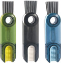 3 in 1 Cup Lid Gap Cleaning Brush Set, Multifunctional Insulation Bottle Cleaning Tools, Mutipurpose Tiny Silicone Cup Holder Cleaner, Home