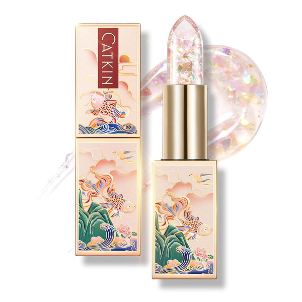 CATKIN Lip Balm Tinted Color Changing Lipstick Ultra Hydrating Lip Moistrurizer Lip Care with Vitamin E Nourishing For Cracked & Dry Lips 0.12 oz