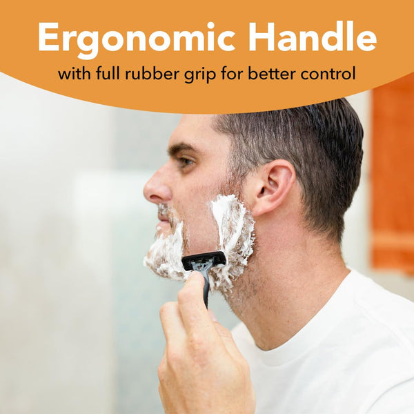 BIC Flex 4 Sensitive Disposable Razors For Men, For a Smooth, Ultra-Close and Comfortable Shave, 10 Piece Disposable Razor Set with 4 Blades 10