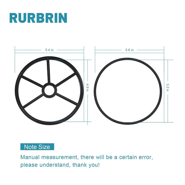 RURBRIN SPX0710XD Gasket and CLX200K Cover O-Ring Replacement Kits for Hayward Vari-Flo XL Series Pool Sand Filter