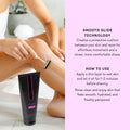 Pure Romance - Vuluxe Shaving Cream for Women - Dirty French (7 fl oz) - Prevents Razor Bumps & Irritation - Orchid, Blackberries, Vanilla -