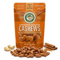 Magic Bavarian Cinnamon Roasted Cashews, 9 Oz - Sweet, Gluten-Free, Vegan Nuts, Made in the USA Cinnamon 9 Ounce (Pack of 1)