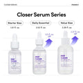 FRANKLY Closer Serum Jumbo | Pore Minimizer Serum | 2.03 fl oz | 9 Peptides, Vegan Collagen, Adenosine, PHA | Korean Pore Minimizer for Glass