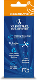 Twist + Lick Brush Free Dental Gel for Dogs, 30 Day Supply, Fresh Breath Chicken
