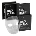 JAXON LANE BRO MASK Premium Korean Face Mask for Men (4 x 1 Pack) - Anti Aging Sheet Masks w/Hydrogel, Vitamin C, Hydrolyzed Collagen, &