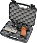 MTM 805-Single Pistol Handgun Case Up to 4" Revolver Barrel, USA Made Single Black