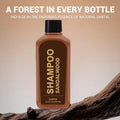 Gifts for Men 6pcs Sandalwood Gift Set Travel Size Toiletry with Shampoo, Body Lotion, Mens Gift Birthday Anniversary Gift Sets for Men, Christmas