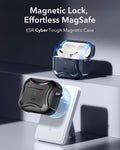 ESR for AirPods 4 Case, Compatible with AirPods 4th Generation Case (2024), Compatible with MagSafe, Powerful Drop Protection, Magnetic Lid, Cyber