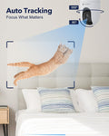 Indoor Security Camera 2K, Pet Camera with Phone App, WiFi Cameras for Home Security Camera for Dog/ Baby Monitor/Elder Pan Tilt, 5/2.4GHz, 24/7,