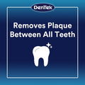 DenTek Complete Clean Floss Picks | Removes Food & Plaque | 75 Count 75 Count (Pack of 1) Picks