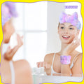 WSYUB Spa Headband and Matching Wrist Bands for Washing Face, Fuzzy Skincare Bow Headbands, Soft Facial Makeup Head Bands, Shower Hair Sleepover