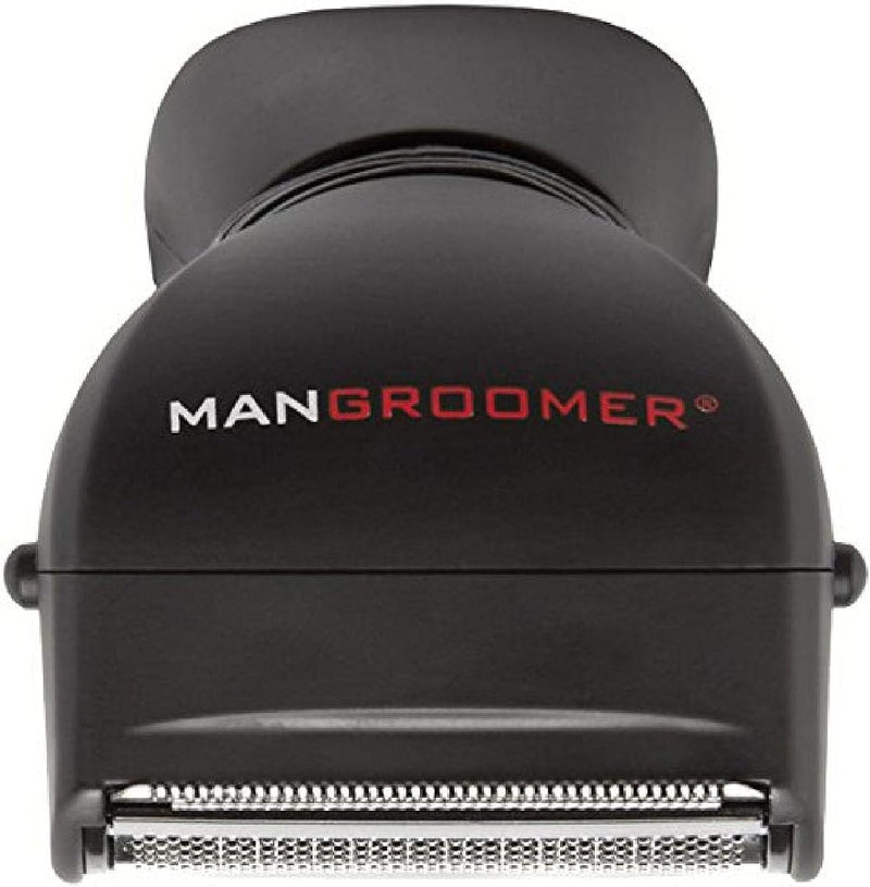 MANGROOMER Back Hair Shaver Replacement Complete Attachment Head with Shock Absorber Neck and Smooth Shaving Foil