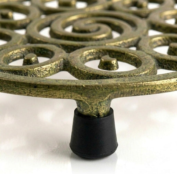 Trivet Rubber Feet Replacement 8 Pack for Metal Trivets, Slip-on Design | Protects Surfaces from Scratches, Pegs Fit Virginia Metalcrafters,