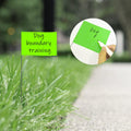 Zozen 100Pack Marking Flags, 60Orange&20Green&20Blue,15x4x5 Inch Lawn Flags | Writable Yard Flags for Lawn & Irrigation & Landscape & Sprinkler &