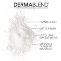 Dermablend Loose Setting Powder, Face Powder Makeup & Finishing Powder for Light, Medium & Tan Skin Tones Original Translucent 0.18 Oz
