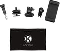 Camkix Hot Shoe Mount Adapter Kit Compatible with Phone, Action Cam to the Flash Mount of Your DSLR Camera - Record Your Photo Shoot or Use Phone