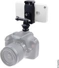 Camkix Hot Shoe Mount Adapter Kit Compatible with Phone, Action Cam to the Flash Mount of Your DSLR Camera - Record Your Photo Shoot or Use Phone