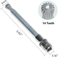 Dual Clutch Transmission Clutch Motor Electromechanical Unit Unlock Tool Actuator Reset Tool Compatible with Ford DSG 6 Speed DPS6 6DCT250 Clutch