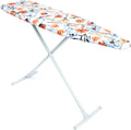 Juvale Ironing Board Cover & Pad - Standard Size 15 x 54 in, Multicolor Floral Print - Extra-Thick Laminated Cotton & Foam Padding with Drawstring