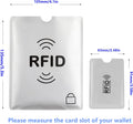 Luumxai 16 RFID Blocking Sleeves Set (10 Credit Card Holders & 4 Passport Protectors) Identity Theft Protection Secure Sleeves Set.Waterproof
