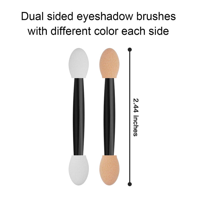 Cuttte Eyeshadow Applicators Makeup Brushes - 60PCS Disposable Eyeshadow Brush, 