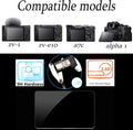 PCTC 3 Packs Screen Protector Compatible with Sony alpha 1 a7II A7III a7SII a7SIII a7RII a7RIII a7RIV RX100VII RX100VI RX100V RX100IV RX100M2
