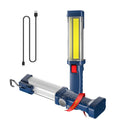 WARSUN LED Work Light Rechargeable, Portable Mechanic Trouble Light with1200 Lumens, COB worklight Magnetic Base, Cordless Floodlight for Car