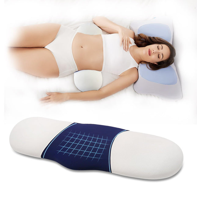 Menlo Park Lower Back Pain Relief Pillow,Memory Foam Back Waist Pillows for Bed,Lumbar Support Pillow for Sleeping,Bed R