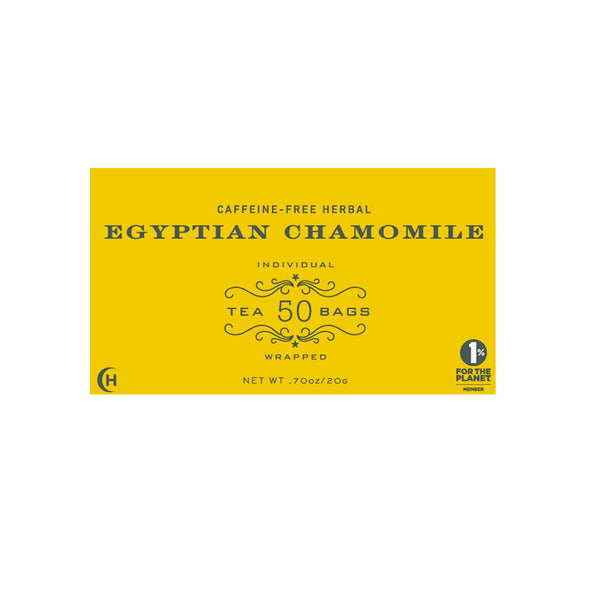 Harney & Sons Herbal Tea, Tea Bags, Chamomile, 50 Count | Egyptian chamomile herbal tea made with whole flower heads. Naturally caffeine free.