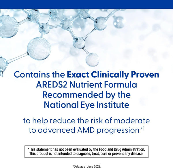 Preservision AREDS 2 Eye Vitamin & Mineral Supplement with Ocusorb, with Lutein & Zeaxanthin from Bausch + Lomb, 130 Soft Gels (Minigels)