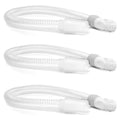 3 Packs Replacement Short Hose for N20, Reduce Air Leaks & Noisy Sound, Included 3 PCS of Short Tubes, Quick-Release Elbows and Swivels in One