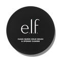 E.L.F. Clean Queen Solid Brush & Sponge Cleaner, Cleanses Face & Eye Makeup Brushes & Sponges, Nourishing, Non-Damaging Formula, Vegan & Cruelty-Free