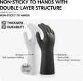 Vgo... 1 Pair Household Cleaning Gloves Infused with Rresh Rich Aromas, Lined Dishwashing Gloves,Long Sleeves Kitchen Gloves, Bathroom Cleaning,