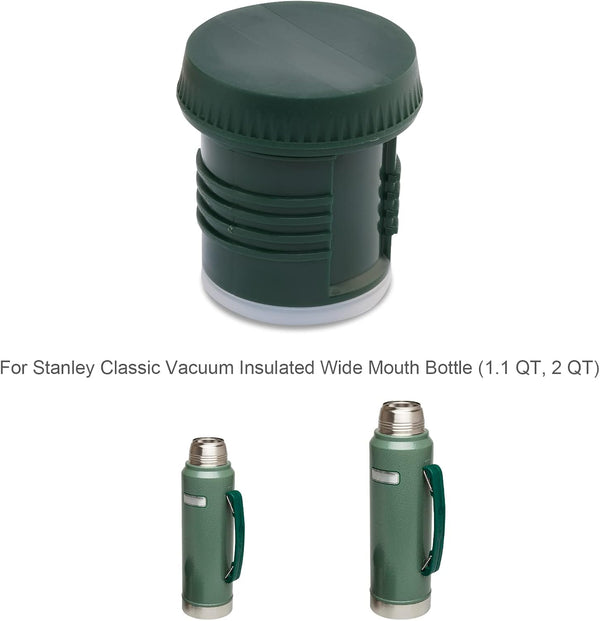 Thermos Stopper for Stanley Classic Vacuum Insulate Wide Mouth Bottles | Parts Shop Replacement Thermos Stopper for 1.1 QT & 2 QT Wide Mouth