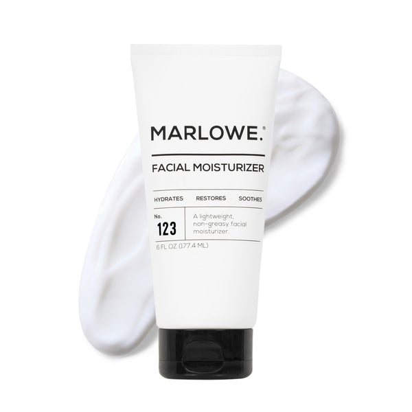 No. 123 Facial Moisturizer 6 Oz, Daily Face Lotion with Aloe Vera & Green Tea Extract, Hydrates, Nourishes, Restores & Soothes, Lightweight,