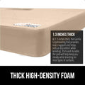 GORILLA GRIP® Extra Thick Patent Pending Supportive Foam Kneeling Pad, Large Cushion Knee Pads for Gardening, Baby Bath Time, Dirt and Water