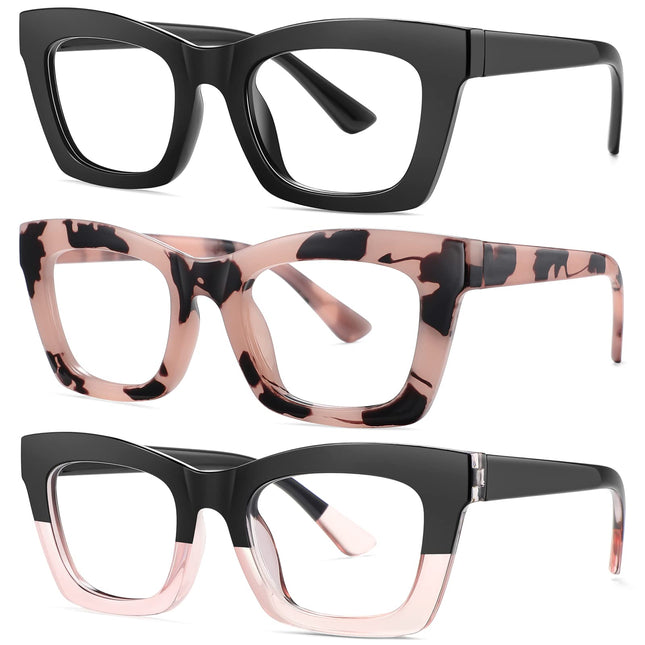 Okany Blue Light Blocking Glasses for Women Men Fashion Computer Screen Gaming TV Phones anti Eyestrain & UV Glare Glass
