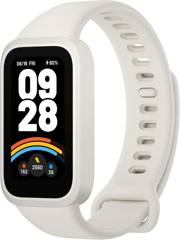 Xiaomi Smart Band 9 Active Global Version 1.47'' Display 18-Day Battery Life Modes All-Day Health and Fitness Monitoring 5ATM (White)