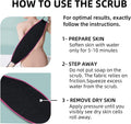 Deep Exfoliating Back Scrubber -Bath & Shower Back Scrub - Body Exfoliator Scrub Tool - Skin Care for Women & Men - Exfoliation Body Scrubber for