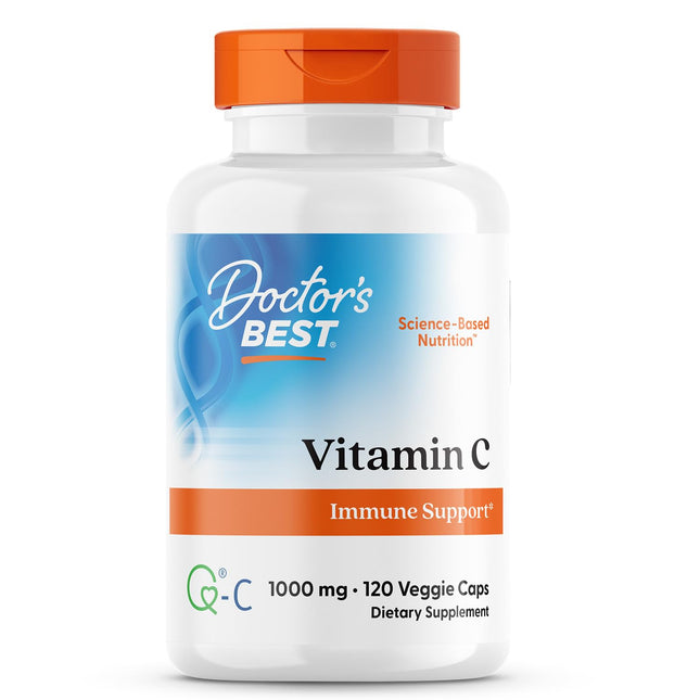 Doctor'S Best Vitamin C with Q-C - Vitamin C 1000Mg Non-Gmo, Vegan, Gluten Free,