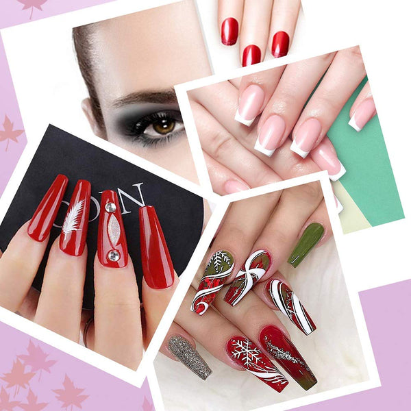 150 Pcs Clear Nail Swatch Sticks with Ring, Fan Shape Nail Art Polish Display Tips, False Nail Sample Sticks, Nail Practice Color Display,